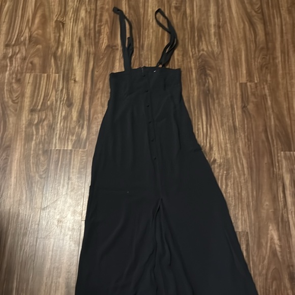 Flynn Skye Suspender Maxi Skirt size XS in Solid Black - Picture 2 of 4